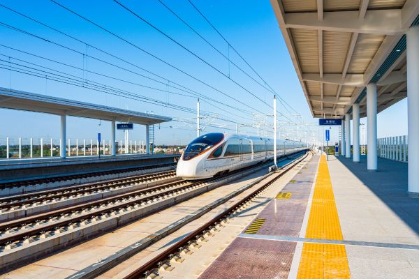 滬蘇湖高鐵開始試運行 (4)